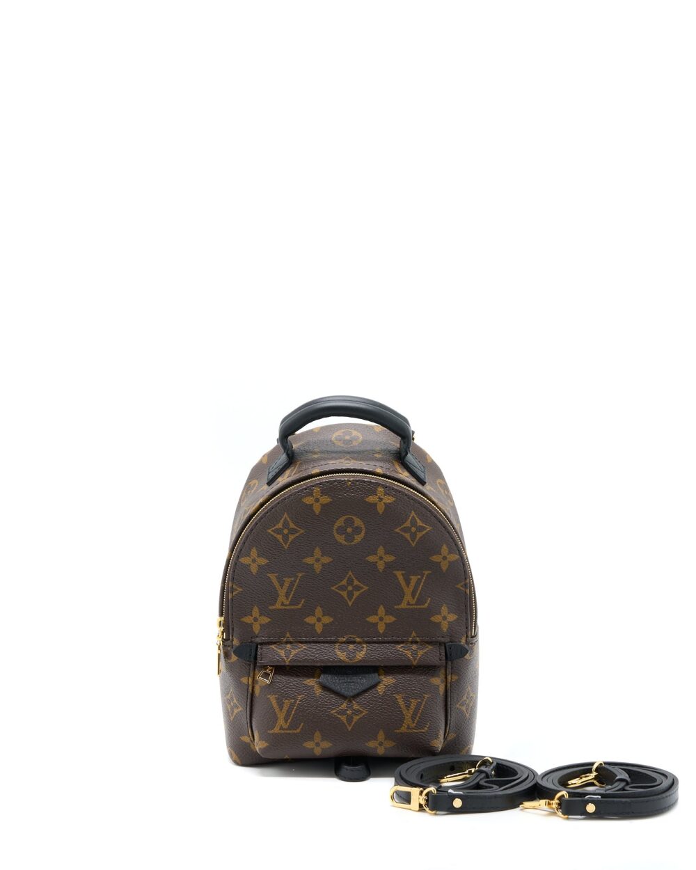 AAA Replica Louis Vuitton LV PALM SPRING MINI BACKPACK MONOGRAM CANVAS GHW (NEW VERSION)
