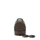AAA Replica Louis Vuitton LV PALM SPRING MINI BACKPACK MONOGRAM CANVAS GHW (NEW VERSION)
