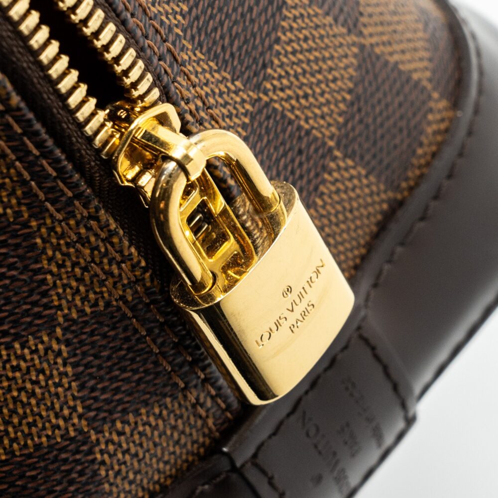 AAA Replica Louis Vuitton LV ALMA PM DAMIER EBENE GHW
