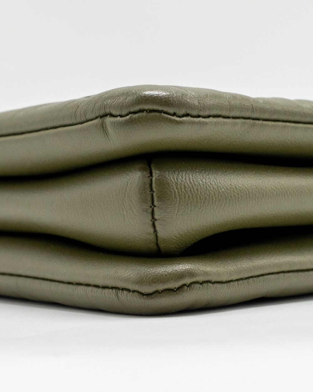 AAA Replica Louis Vuitton LV COUSSIN MM MONOGRAM-EMBOSSED PUFFY LAMBSKIN KHAKI GHW