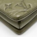 AAA Replica Louis Vuitton LV COUSSIN MM MONOGRAM-EMBOSSED PUFFY LAMBSKIN KHAKI GHW