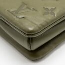 AAA Replica Louis Vuitton LV COUSSIN MM MONOGRAM-EMBOSSED PUFFY LAMBSKIN KHAKI GHW