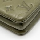 AAA Replica Louis Vuitton LV COUSSIN MM MONOGRAM-EMBOSSED PUFFY LAMBSKIN KHAKI GHW