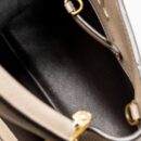 AAA Replica Louis Vuitton LV CAPUCINES MM TAURILLON LEATHER LIGHT GREY GHW