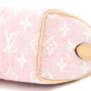 AAA Replica Louis Vuitton LV NANO SPEEDY DENIM MONOGRAM PINK GHW