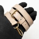AAA Replica Louis Vuitton LV CAPUCINES MM TAURILLON LEATHER LIGHT GREY GHW
