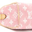 AAA Replica Louis Vuitton LV NANO SPEEDY DENIM MONOGRAM PINK GHW
