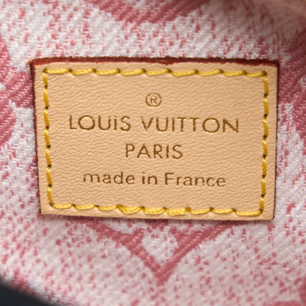 AAA Replica Louis Vuitton LV NANO SPEEDY DENIM MONOGRAM PINK GHW