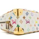 AAA Replica Louis Vuitton LV VINTAGE TOP HANDLE ZIP TOTE BAG WHITE MULTICOLOR MONOGRAM CANVAS GHW