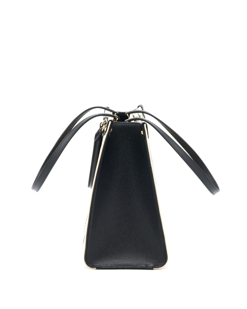AAA Replica Louis Vuitton LV ONTHEGO MM EMPREINTE CREAM/ BLACK GHW (NEW VERSION)