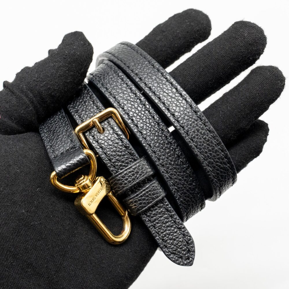 AAA Replica Louis Vuitton LV ONTHEGO PM MONOGRAM EMPREINTE LEATHER BLACK GHW