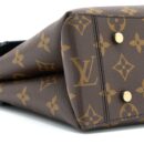 AAA Replica Louis Vuitton LV ONE HANDLE FLAP BAG MM MONOGRAM CANVAS/BLACK GHW