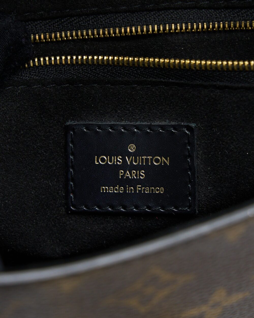 AAA Replica Louis Vuitton LV ONE HANDLE FLAP BAG MM MONOGRAM CANVAS/BLACK GHW