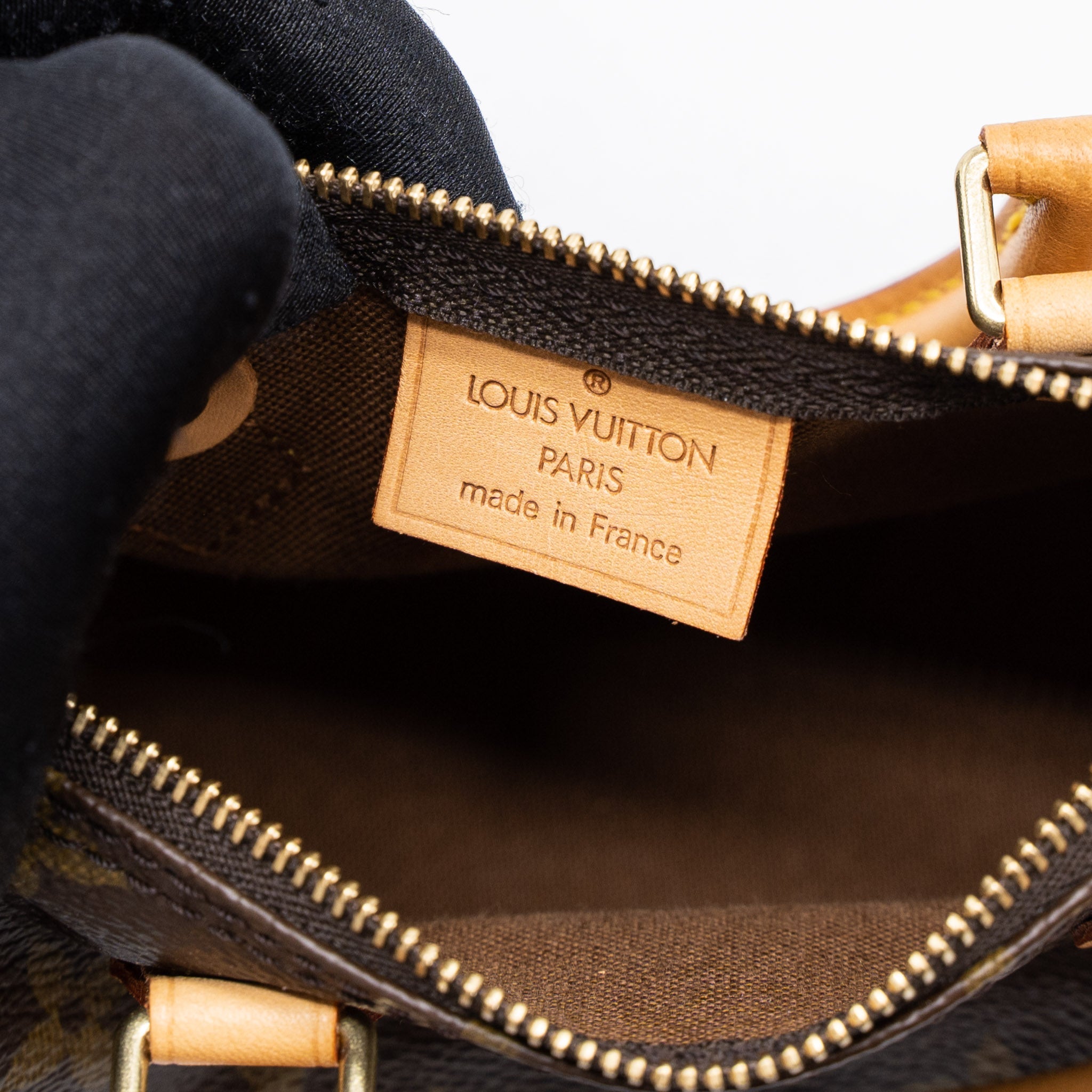 AAA Replica Louis Vuitton LV VINTAGE NANO SPEEDY MONOGRAM CANVAS GHW