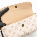 AAA Replica Louis Vuitton LV IVY WALLET ON CHAIN MONOGRAM CANVAS BEIGE/ CREAM GHW