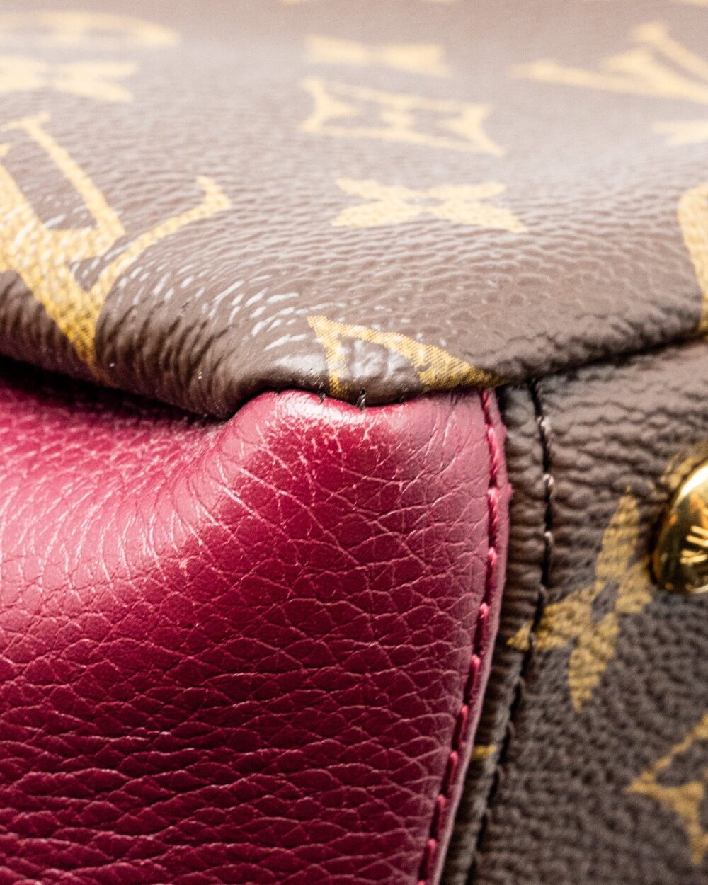 AAA Replica Louis Vuitton LV PALLAS BB BAG MONOGRAM CANVAS GHW