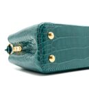 AAA Replica Louis Vuitton LV CAPUCINES MINI CROCODILE BRILLANT BLUE CANARD GHW
