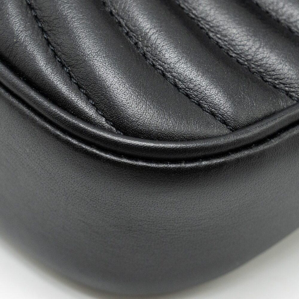 AAA Replica Louis Vuitton LV NEW WAVE MULTI POCHETTE CALFSKIN BLACK GHW