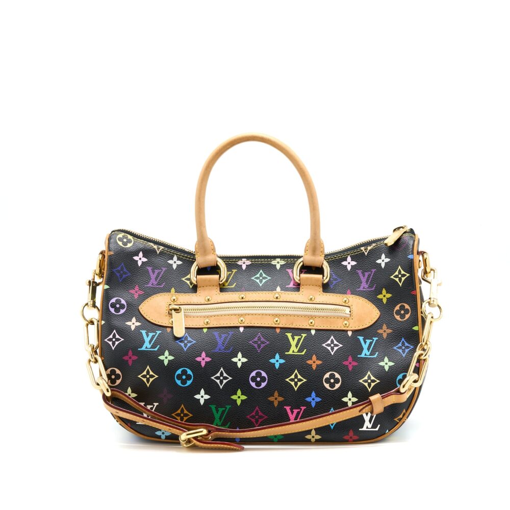 AAA Replica Louis Vuitton LV RITA BAG MULTICOLOUR MONOGRAM CANVAS BLACK GHW