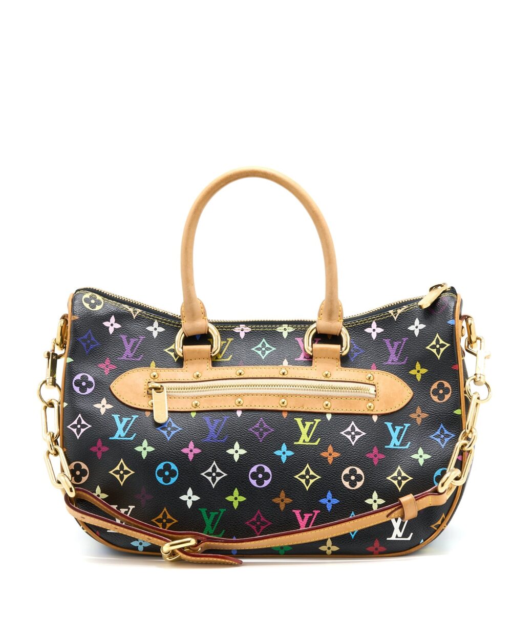 AAA Replica Louis Vuitton LV RITA BAG MULTICOLOUR MONOGRAM CANVAS BLACK GHW