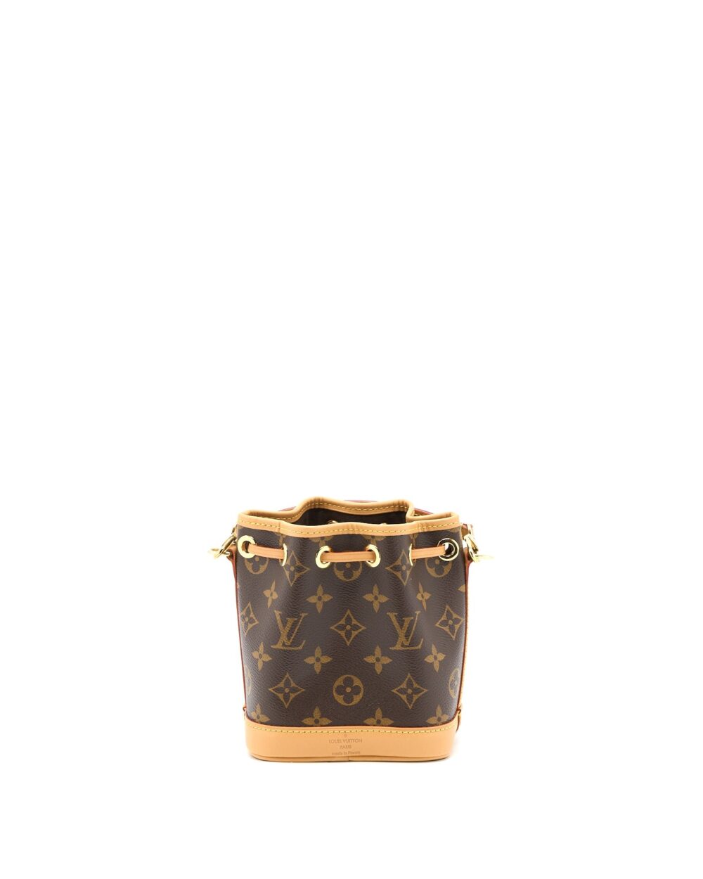 AAA Replica Louis Vuitton LV NANO NOE MONOGRAM CANVAS GHW (NEW VERSION)