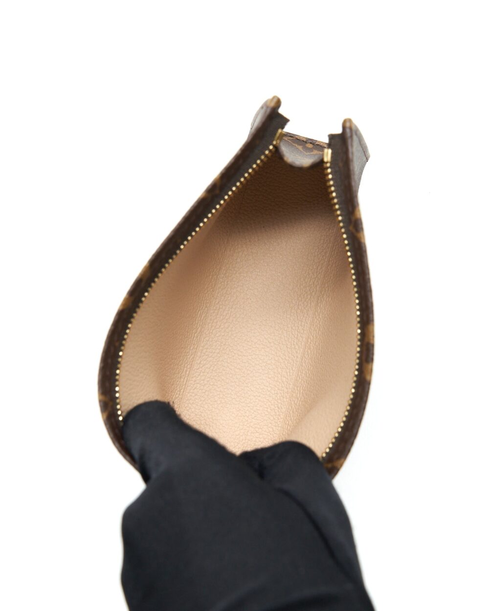 AAA Replica Louis Vuitton LV TOILETRY POCHETTE 15 MONOGRAM CANVAS GHW