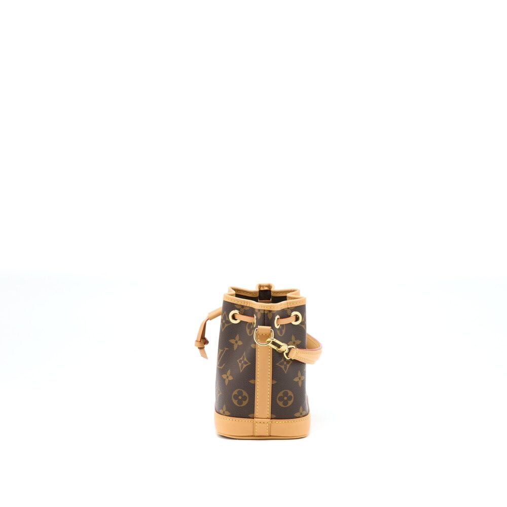 AAA Replica Louis Vuitton LV NANO NOE MONOGRAM CANVAS GHW (NEW VERSION)