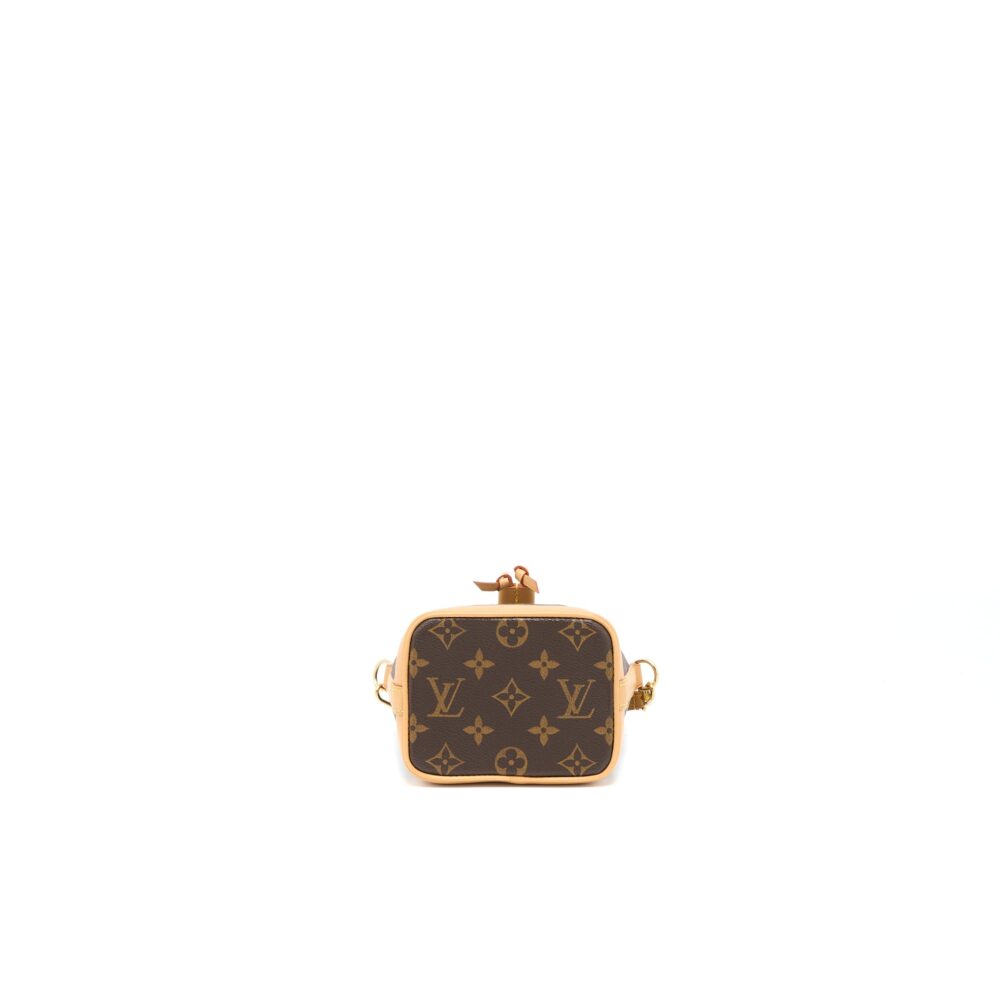 AAA Replica Louis Vuitton LV NANO NOE MONOGRAM CANVAS GHW (NEW VERSION)