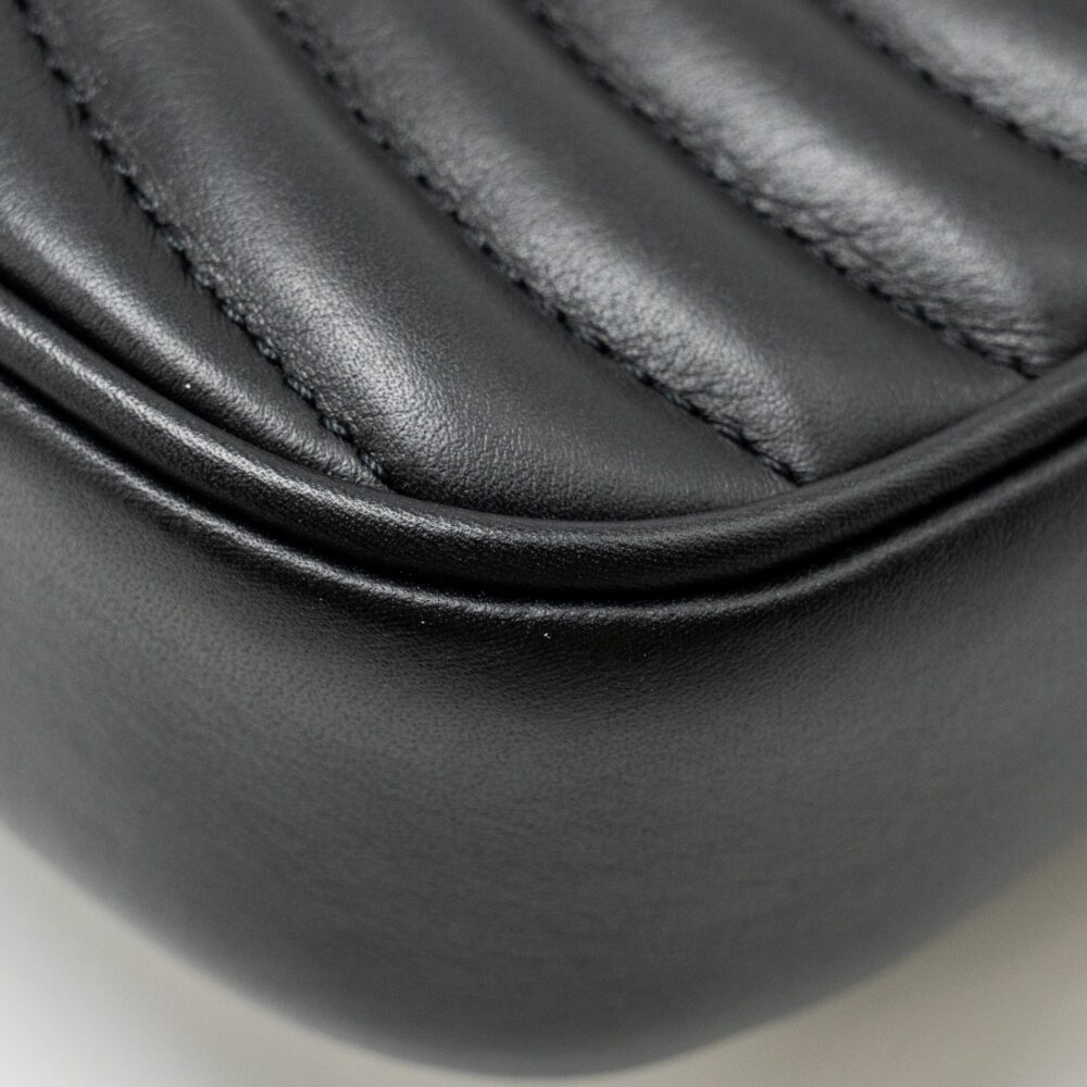 AAA Replica Louis Vuitton LV NEW WAVE MULTI POCHETTE CALFSKIN BLACK GHW