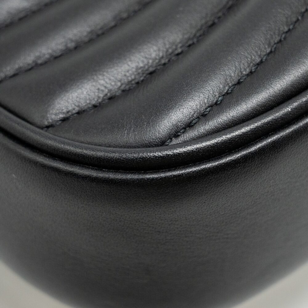 AAA Replica Louis Vuitton LV NEW WAVE MULTI POCHETTE CALFSKIN BLACK GHW