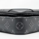 AAA Replica Louis Vuitton LV TRIO MESSANGER MONOGRAM ECLIPSE CANVAS BLACK/GREY WITH BLACK HARDWARE