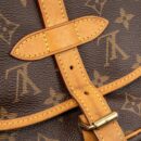 AAA Replica Louis Vuitton LV VINTAGE SAUMUR BAG MONOGRAM CANVAS GHW