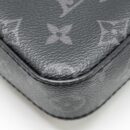 AAA Replica Louis Vuitton LV TRIO MESSANGER MONOGRAM ECLIPSE CANVAS BLACK/GREY WITH BLACK HARDWARE