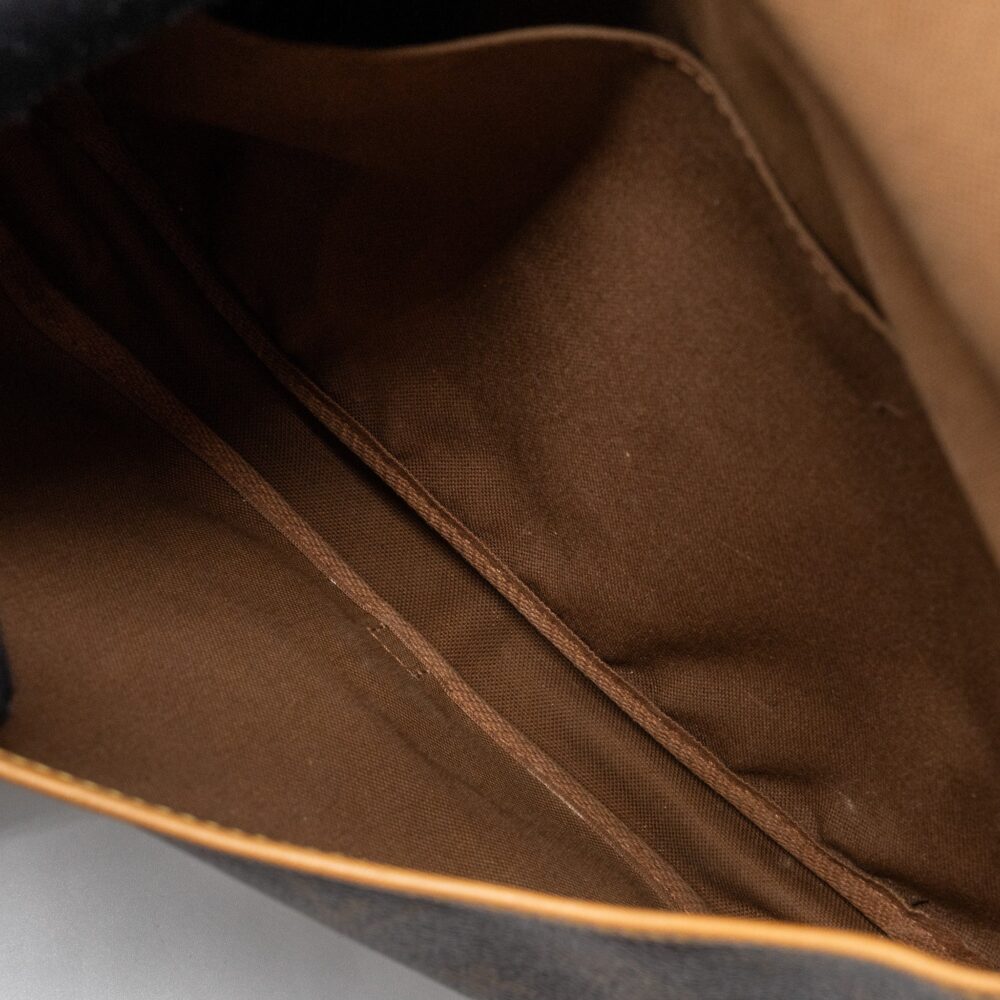 AAA Replica Louis Vuitton LV VINTAGE SAUMUR BAG MONOGRAM CANVAS GHW