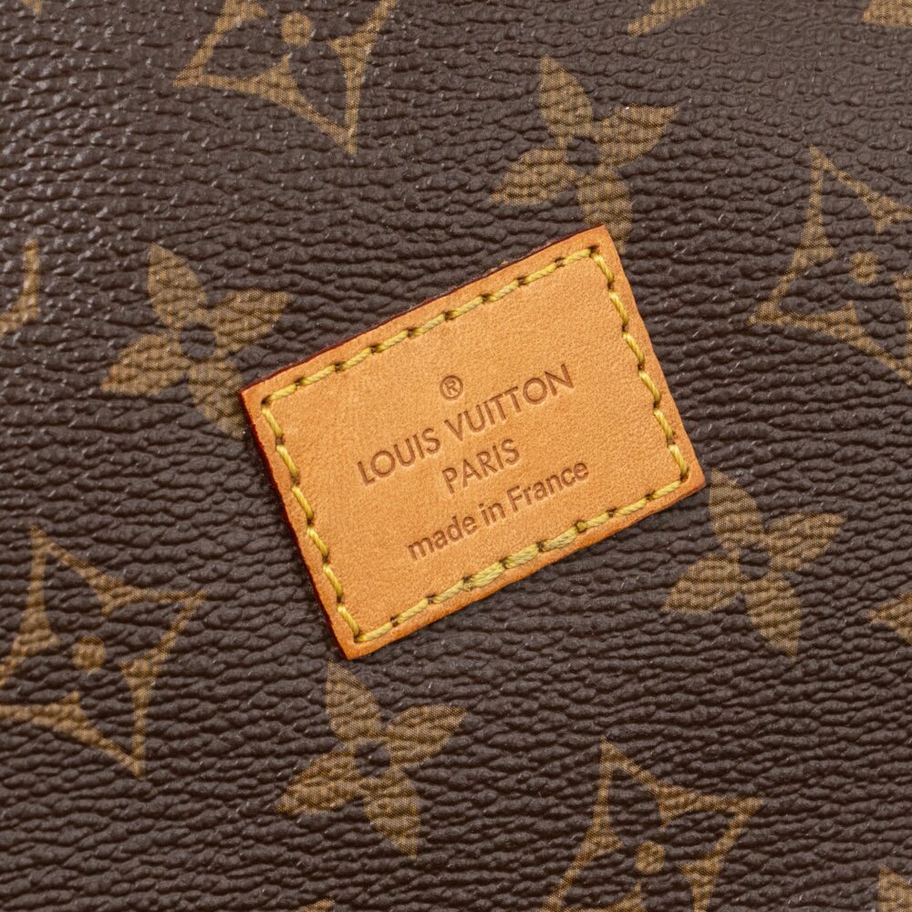 AAA Replica Louis Vuitton LV VINTAGE SAUMUR BAG MONOGRAM CANVAS GHW