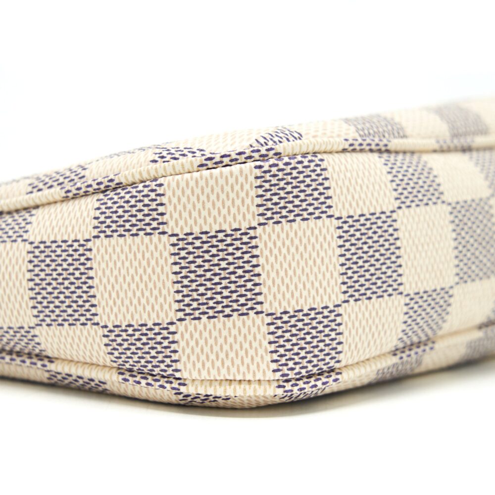 AAA Replica Louis Vuitton LV POCHETTE ACCESSORIES DAMIER AZUR YEAR 2022