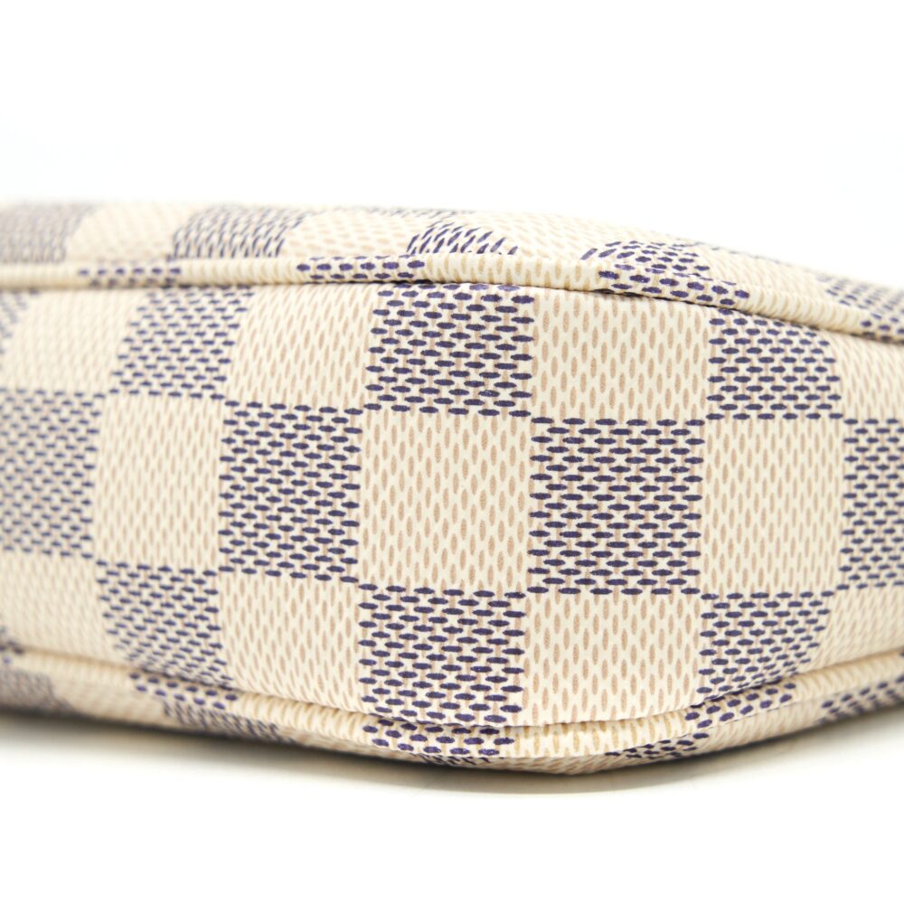 AAA Replica Louis Vuitton LV POCHETTE ACCESSORIES DAMIER AZUR YEAR 2022