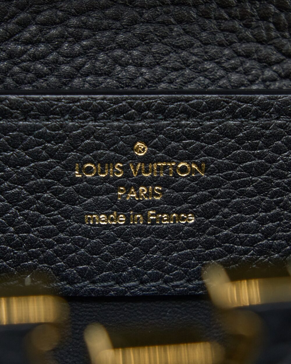 AAA Replica Louis Vuitton LV CAPUCINES MINI TAURILLON LIMITED EDITION BLACK GHW (NEW VERSION)