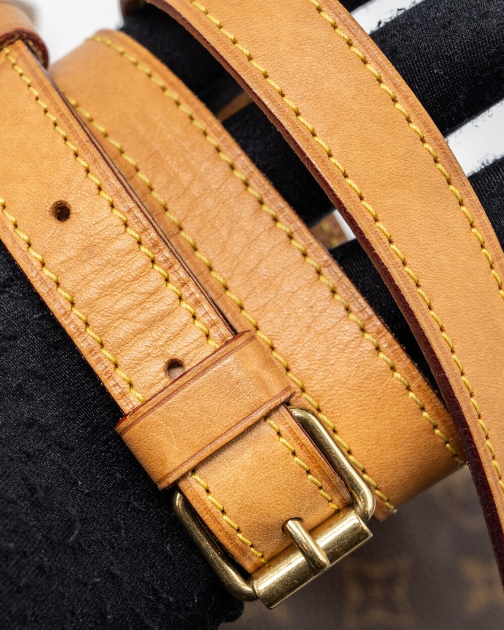 AAA Replica Louis Vuitton LV VINTAGE SAUMUR BAG MONOGRAM CANVAS GHW
