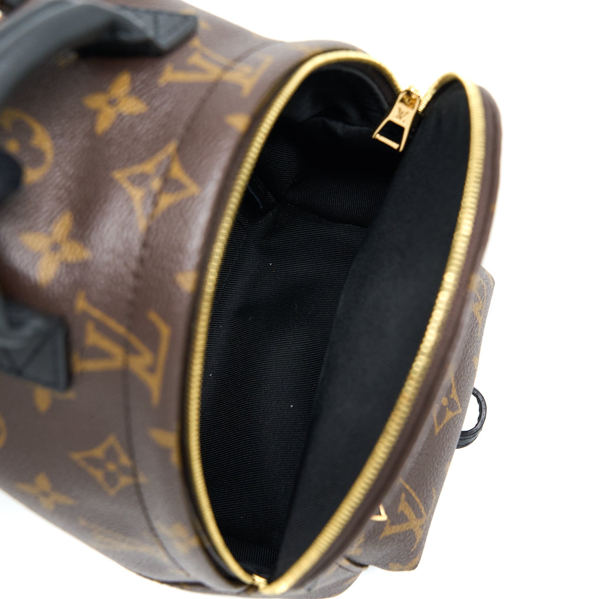 AAA Replica Louis Vuitton LV PALM SPRINGS MINI BACKPACK NEW VERSION MONOGRAM CANVAS GHW