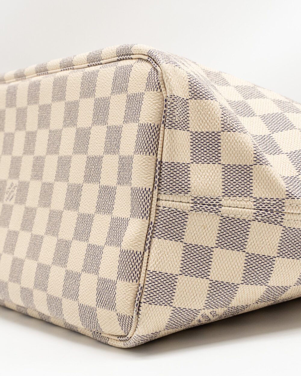 AAA Replica Louis Vuitton LV NEVERFULL MM DAMIER AZUR GHW