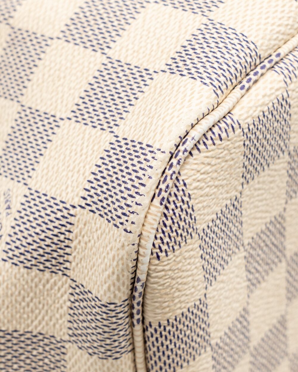 AAA Replica Louis Vuitton LV NEVERFULL MM DAMIER AZUR GHW