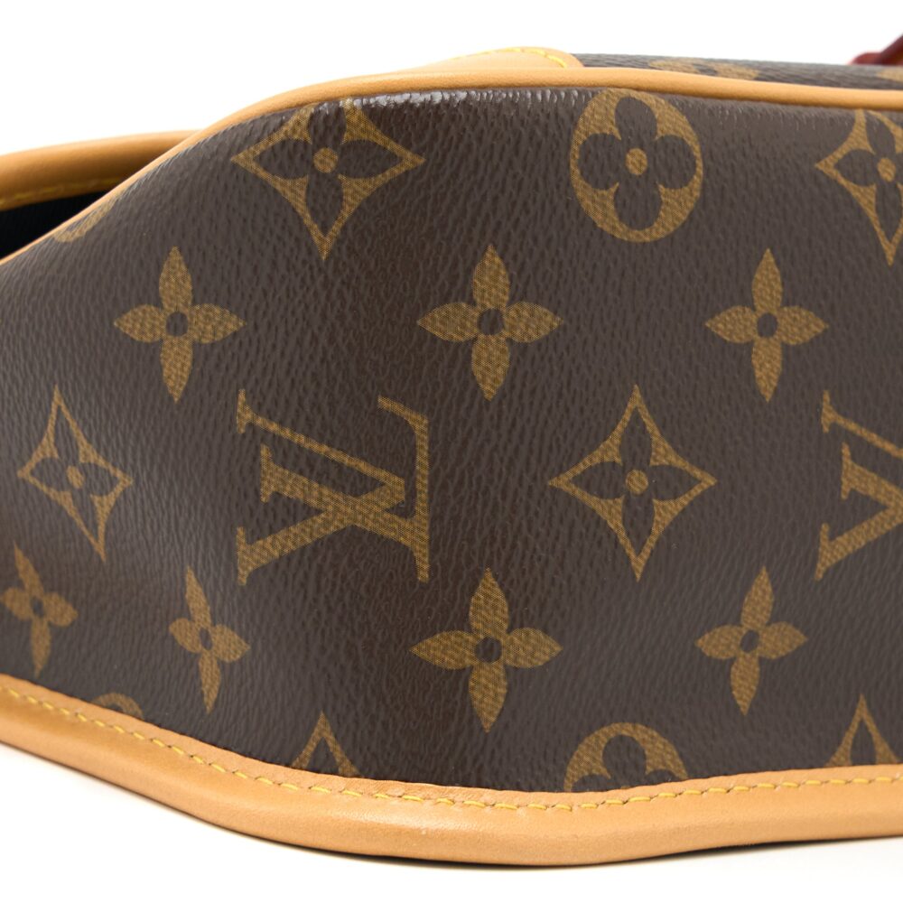 AAA Replica Louis Vuitton LV DIANE BAG MONOGRAM CANVAS WITH JACQUARD STRAP GHW (NEW VERSION)