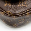 AAA Replica Louis Vuitton LV MULTI POCHETTE ACCESSORIES MONOGRAM CANVAS PINK STRAP GHW