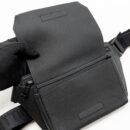AAA Replica Louis Vuitton LV AEROGRAM TAKEOFF SLING BLACK GRAINED CALFSKIN BLACK HARDWARE