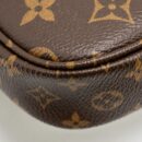 AAA Replica Louis Vuitton LV MULTI POCHETTE ACCESSORIES MONOGRAM CANVAS PINK STRAP GHW