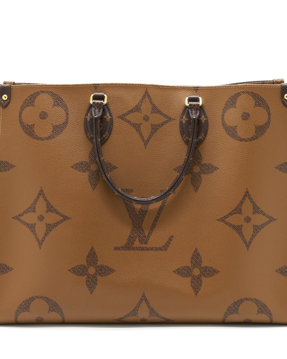 AAA Replica Louis Vuitton LV ON THE GO GM MONOGRAM REVERSE CANVAS GHW