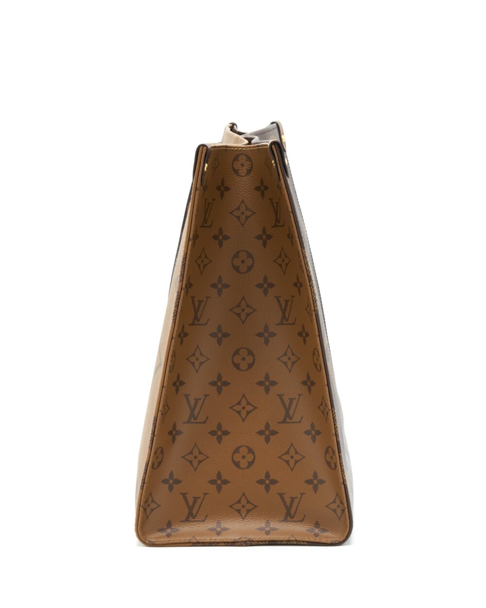 AAA Replica Louis Vuitton LV ON THE GO GM MONOGRAM REVERSE CANVAS GHW
