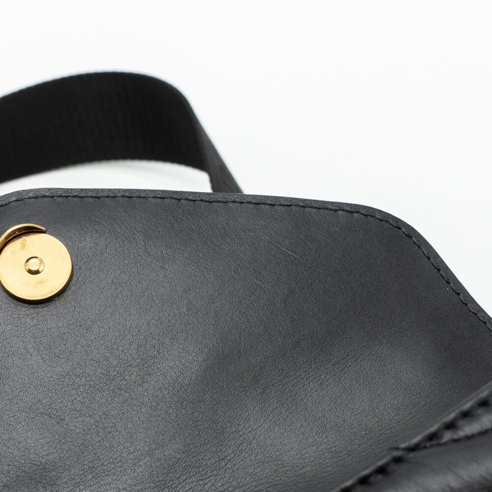 AAA Replica Louis Vuitton LV NEW WAVE MULTI POCHETTE CALFSKIN BLACK GHW