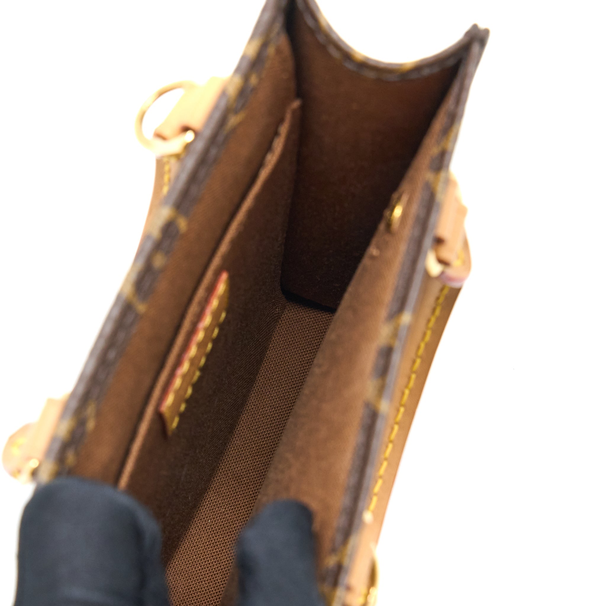 AAA Replica Louis Vuitton LV PETIT SAC PLAT MONOGRAM CANVAS GHW
